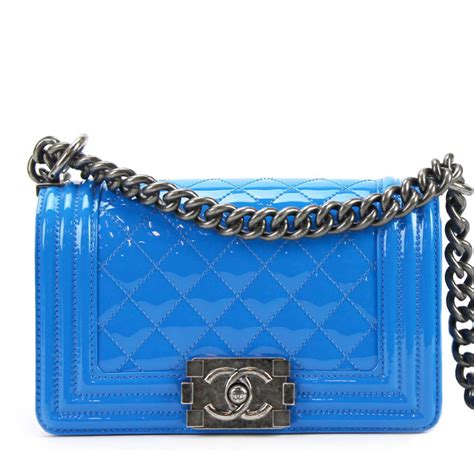 organe chanel patent boy bag|Chanel bags for boys.